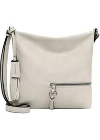 Umh&auml;ngetasche Tamaris "Umh&auml;ngetasche TAS Nele", Damen, Gr. B/H/T: 30cm x 28cm x 6cm 0, wei&szlig; (ecru 320), Polyurethan, Taschen Umh&auml;ngetasche