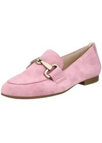 Slipper Gabor "Gabor Slipper Leder", Damen, Gr. 40, hellpink, Leder, Schuhe Slipper