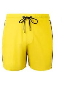 Badeshorts YEAZ "Badeshorts SEABEAT", Herren, Gr. XXL, US, gelb, Obermaterial: 92% Polyester PES. 8% Elasthan EL., Badehosen Badeshorts