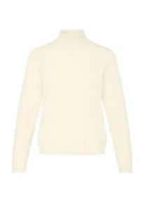Rollkragenpullover oxmo "Rollkragenpullover OXBMMNORA ROLLNECK", Damen, Gr. XL, beige (oatmeal melange), Obermaterial: 52% Viskose CV. 28% Polyester PES. 20% Polyamid PA., Pullover Rollkragenpullover