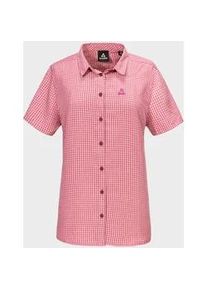 Sch&ouml;ffel Outdoorbluse SCH&Ouml;FFEL "CIRC Blouse Style Dalfoss WMN", Damen, Gr. 40, 3305, pink, Oberstoff: 100% Polyester, Basic, V-Ausschnitt, Blusen