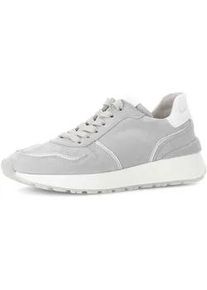 Sneaker Gabor "Sneaker low", Damen, Gr. 37, grau, Schuhe Sneaker