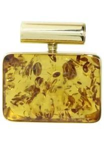 Kettenanh&auml;nger OSTSEE-SCHMUCK "- Gleiter-Classic 21x14 mm - Gold 333/000 - Bernstein" Gr. 22, gold (gold 333, goldfarben, gelb), Schmuckanh&auml;nger, Damen, Gelbgold 333, Kettenanh&auml;nger