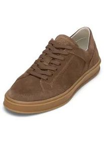 Marc O'Polo Sneaker MARC O'POLO "aus edlem Velours-Rindleder", Herren, Gr. 43, schwarz taupe, Obermaterial: 100% Leder (Rind), unifarben, Schuhe Sneaker