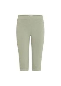 Caprihose oxmo "Caprihose OXKeana", Damen, Gr. XXL, N-Gr, gr&uuml;n (seagrass), Obermaterial: 75% Viskose CV. 21% Nylon NY. 4% Elasthan EL., Hosen Caprihose