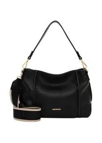 Emily & Noah Beuteltasche EMILY & NOAH "Beutel E&N Julie", Damen, Gr. B/H/T: 35cm x 20cm x 10cm 0, schwarz (schwarz 100), Polyurethan, Taschen Beuteltasche