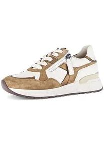 Sneaker Gabor "Sneaker low", Herren, Gr. 37, beige, Schuhe Sneaker