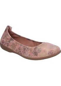 Ballerina Josef Seibel "Fenja 01, pink-multi", Damen, Gr. 38, pink (pink, multi), Obermaterial: 100% Rindsleder Leather cow., Schuhe Ballerina