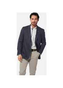 Jerseysakko Babista "Jersey-Sakko TAMIRO", Herren, Gr. 52, blau (dunkelblau), Obermaterial: 47% Viskose Birla CV Birla. 45% Baumwolle CO. 7% Polyamid ECONYL PA ECONYL. 1% Elasthan EL., Sakkos