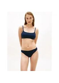 Bralette, Damen, Gr. XL (42/44), N-Gr, blau, Web, Obermaterial: 84% Nylon, 16% Elasthan, Tommy Hilfiger UNDERWEAR, unifarben, Basic, regular fit, BHs Bralette, Regular fit mit verstellbaren Tr&auml;gern