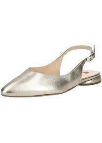 H&ouml;gl Ballerina H&Ouml;GL "H&ouml;gl Ballerinas Leder", Damen, Gr. 41,5, bronze, Leder, Schuhe Ballerina