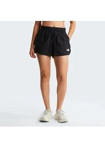 Trainingsshorts The North Face "W FLEX 2 IN 1 SHORT", Damen, Gr. L, N-Gr, tnf schwarz, Obermaterial: 77% Polyester, 23% Elasthan, Hosen, sportlicher Stil, f&uuml;r Fitness und sportliche Aktivit&auml;ten