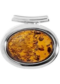 Kettenanh&auml;nger OSTSEE-SCHMUCK "- Birte 24 mm - Silber 925/000 - Bernstein" Gr. 28, silber (silber 925, silberfarben, wei&szlig;), Schmuckanh&auml;nger, Damen, Silber 925 (Sterlingsilber), Kettenanh&auml;nger