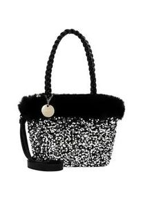 Emily & Noah Shopper EMILY & NOAH "Shopper E&N Hara", Damen, Gr. B/H/T: 32cm x 22cm x 12cm 0, silber (silber 830), Polyester, Taschen Shopper