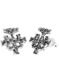 Paar Ohrstecker OSTSEE-SCHMUCK "- Hiddensee 15 x 13 mm - Silber 925/000 -" Gr. 15, silber (silber 925, silberfarben, wei&szlig;), Ohrringe, Damen, Silber 925 (Sterlingsilber)