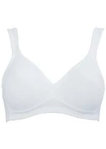Bustier Rosa Faia "BH Twin Soft Bra 1er Pack", Damen, Gr. 95, Cup E, wei&szlig;, Obermaterial: 70% Polyamid PA. 30% Elasthan EL., BHs Bustier