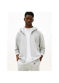 Sweatjacke, Herren, Gr. XXL (56), ice grau heather, Sweatware, Obermaterial: 50% Baumwolle, 50% Polyester, Tommy Hilfiger UNDERWEAR, unifarben, Basic, regular fit normal, eingesetzt Rippb&uuml;ndchen, Sweatjacken Sweatjacke, Regular fit mit Kapuze