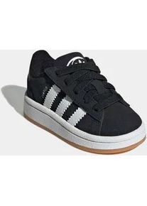 Sneaker Adidas ORIGINALS "CAMPUS 00S COMFORT CLOSURE ELASTIC LACES KIDS", Kinder, Gr. 26, schwarz (core schwarz, ftwr wei&szlig;, gum 2), Leder, Synthetik, Schuhe Sneaker, f&uuml;r Babys und Kleinkinder aus Leder und Wildleder, mit Gummisohle
