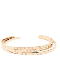 Armreif Set AILORIA "Armreif (3er Set) &Eacute;MOTION", gold (ros&eacute;gold), Armb&auml;nder, Damen, Edelstahl