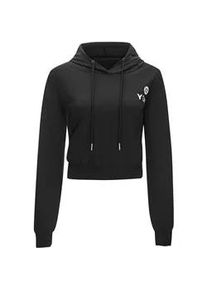 Longshirt YEAZ "Long Shirt MOOD", Damen, Gr. XL, schwarz, Obermaterial: 78% Polyester PES. 22% Elasthan EL., Sweatshirts Longshirt