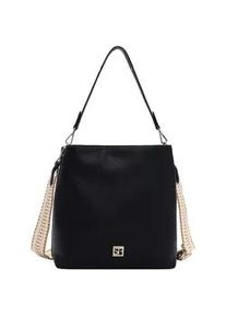 Beuteltasche SURI FREY "Beutel SFY Amey", Damen, Gr. B/H/T: 28cm x 29cm x 13cm 0, blau (blau 500), Polyurethan, Taschen Beuteltasche