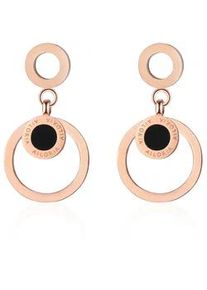 Paar Ohrh&auml;nger AILORIA "Ohrringe AXELLE", gold (ros&eacute;gold), Ohrringe, Damen, Edelstahl