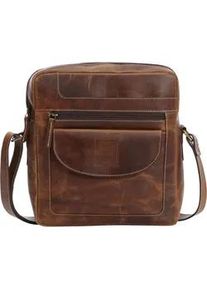 Umh&auml;ngetasche Babista "Tasche MARIBENE", Herren, Gr. B/H/T: 26cm 1, braun, Obermaterial: 100% Rindsleder Leather cow., Taschen Umh&auml;ngetasche