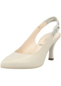 High-Heel-Pumps Nero Giardini "Nero Giardini Pumps Leder", Damen, Gr. 36, sand, Leder, Schuhe