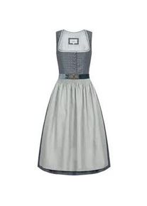 N&uuml;bler Dirndl N&Uuml;BLER "Dirndl midi Edda", Damen, Gr. 50, EURO, blau, Obermaterial: 100% Polyamid PA., Kleider