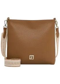 Umh&auml;ngetasche SURI FREY "Umh&auml;ngetasche SFY Amey", Damen, Gr. B/H/T: 27cm x 26cm x 5cm 0, gelb (sahara 920), Polyurethan, Taschen Umh&auml;ngetasche