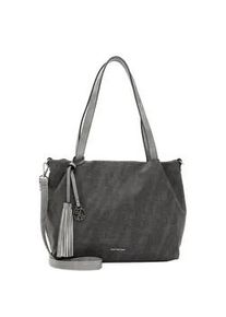Emily & Noah Shopper EMILY & NOAH "Shopper E&N Elke", Damen, Gr. B/H/T: 39cm x 26cm x 14cm 0, grau (grau 800), Polyurethan, Taschen Shopper