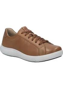 Sneaker Josef Seibel "Megan 07, camel", Damen, Gr. 38, braun (camel), Obermaterial: 100% Rindsleder Leather cow., Schuhe Sneaker
