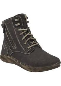 Stiefelette Josef Seibel "Conny 55, titan", Damen, Gr. 37, grau (titan), Obermaterial: 100% Rindsleder Leather cow., Schuhe Stiefelette