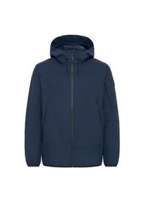 Softshelljacke North Bend "Softshelljacke NBRoss M Softshell W-PRO 8000", Herren, Gr. M, blau (navy blazer), Obermaterial: 100% Polyester PES., Jacken Softshelljacke