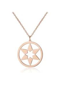 Edelstahlkette AILORIA "Halskette AILORIA", Damen, gold (ros&eacute;gold), Halsketten Edelstahlkette