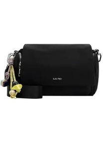 Umh&auml;ngetasche SURI FREY "Umh&auml;ngetasche SFY Sissy", Damen, Gr. B/H/T: 23cm x 20cm x 12cm 0, schwarz (schwarz 100), Polyester, Taschen Umh&auml;ngetasche