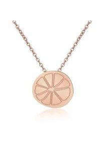 Edelstahlkette AILORIA "Halskette CITRONNADE", Damen, gold (ros&eacute;gold), Halsketten Edelstahlkette