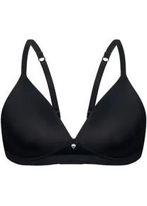 Sassa Mode Soft-BH SASSA "Soft BH Einlage SENSUAL BEAUTY", Damen, Gr. 90, Cup D, schwarz, Obermaterial: 82% Polyamid PA. 18% Elasthan EL., BHs Soft-BH