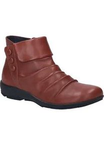 Stiefelette Josef Seibel "Charlotte 14, rubin", Damen, Gr. 41, rot (rubin), Obermaterial: 100% Rindsleder Leather cow., Schuhe Stiefelette