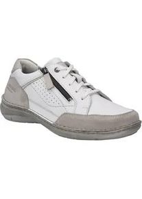 Schn&uuml;rschuh Josef Seibel "New Anvers 11, weiss-kombi", Herren, Gr. 41, wei&szlig; (wei&szlig;, kombi), Obermaterial: 100% Rindsleder Leather cow., Schuhe Schn&uuml;rschuh