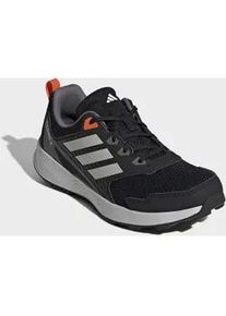 Trailrunningschuh Adidas TERREX "TRACEFINDER KIDS", M&auml;dchen, Gr. 40, core schwarz, grau one, semi impact orange, Synthetik, Textil, Schuhe, f&uuml;r Kinder & Jugendliche