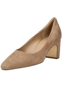 H&ouml;gl Pumps H&Ouml;GL "H&ouml;gl Pumps Veloursleder", Damen, Gr. 41, taupe, Veloursleder, Schuhe Pumps