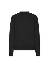 Longpullover oxmo "Sweater OXMILLE", Damen, Gr. M, schwarz, Obermaterial: 55% Polyester PES. 45% Baumwolle CO., Pullover Longpullover