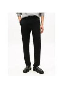Chinohose Tommy Hilfiger "DENTON ESSENTIAL", Herren, Gr. 33, L&auml;nge 34, schwarz, Twill, Obermaterial: 97% Baumwolle, 3% Elasthan, straight fit normal, Hosen Chinohose, Gerades Bein, Schlichte Optik