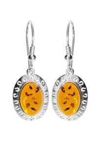 Paar Ohrh&auml;nger OSTSEE-SCHMUCK "- Michelle - Silber 925/000 - Bernstein" Gr. 36, silber (silber 925, silberfarben, wei&szlig;), Ohrringe, Damen, Silber 925 (Sterlingsilber)