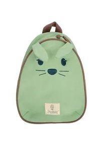 Rucksack Sterntaler "Kinderrucksack "Stay True To Nature", Kinder, Gr. B/H/T: 21cm x 10cm x 28cm, gr&uuml;n (kinni gr&uuml;n), Baumwolle, Rucks&auml;cke Rucksack
