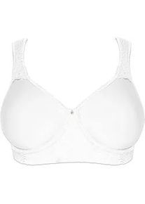 T-Shirt-BH Viania "Spacer Soft BH Marina", Damen, Gr. 90, Cup E, wei&szlig;, Stoff, Obermaterial: 84% Polyester PES. 10% Elasthan EL. 6% Polyamid PA., BHs T-Shirt-BH