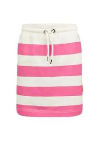 Midirock SALZHAUT "Knielanger Rock (Midi) UTB&Uuml;XEN", Damen, Gr. 3XL, rosa (sanftes wei&szlig;, blossom), Obermaterial: 92% Baumwolle CO. 8% Elasthan EL., R&ouml;cke