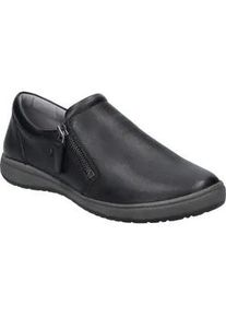 Schn&uuml;rschuh Josef Seibel "Caren 23, schwarz", Damen, Gr. 41, schwarz, Obermaterial: 100% Rindsleder Leather cow., Schuhe Schn&uuml;rschuh