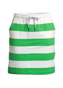 Midirock SALZHAUT "Knielanger Rock (Midi) PAST&Uuml;RSCHE", Damen, Gr. XXL, gr&uuml;n (sanftes wei&szlig;, apple gr&uuml;n), Obermaterial: 92% Baumwolle CO. 8% Elasthan EL., R&ouml;cke